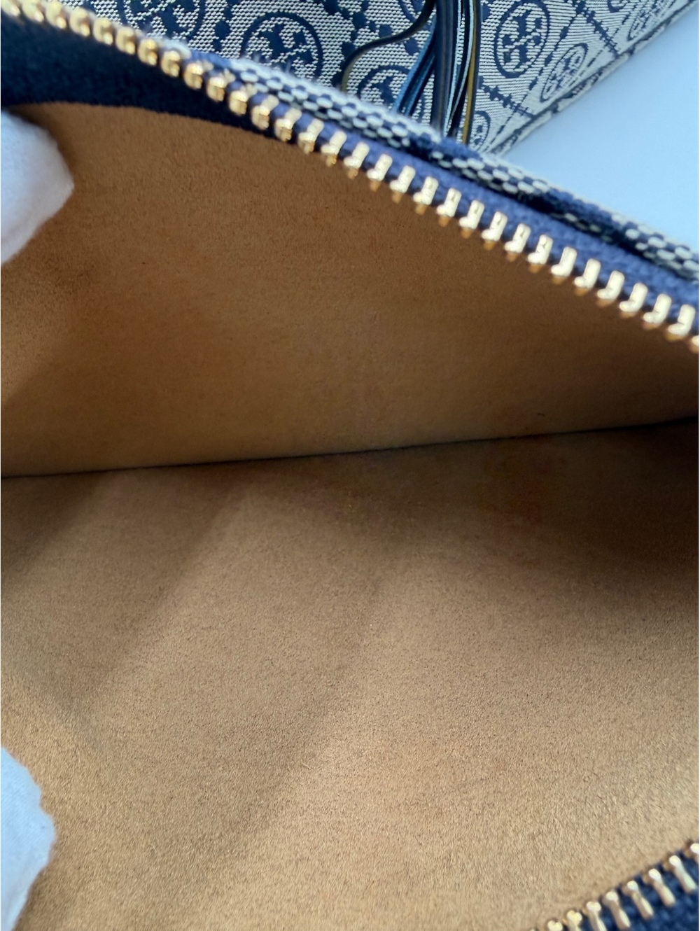 Tory Burch T MONOGRAM SMALL ZIP TOTE - Picture 12 of 14